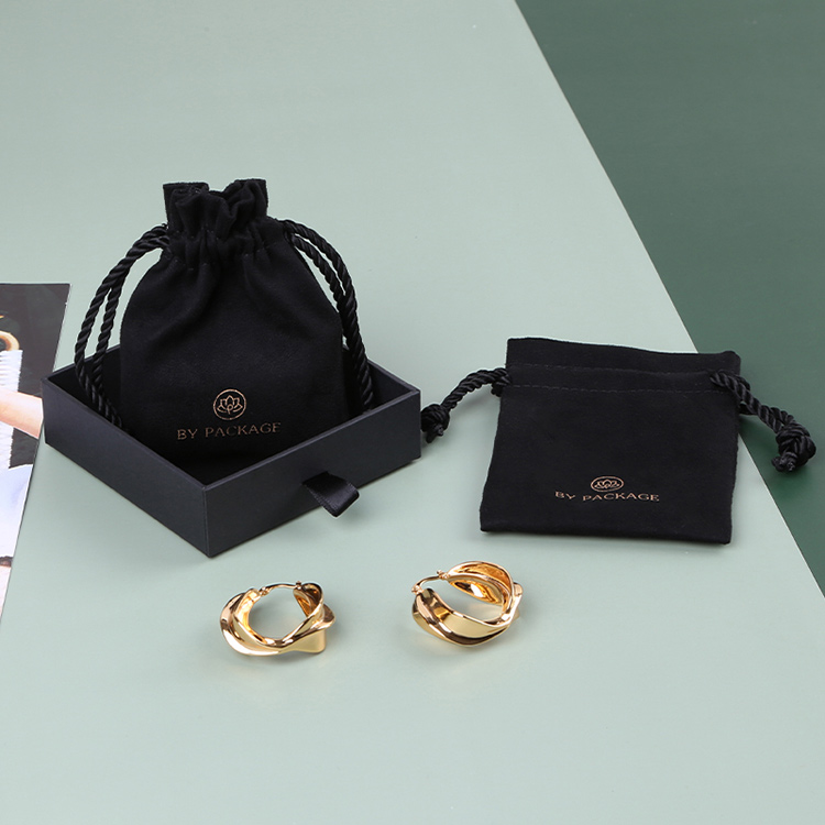 custom jewelry velvet pouch