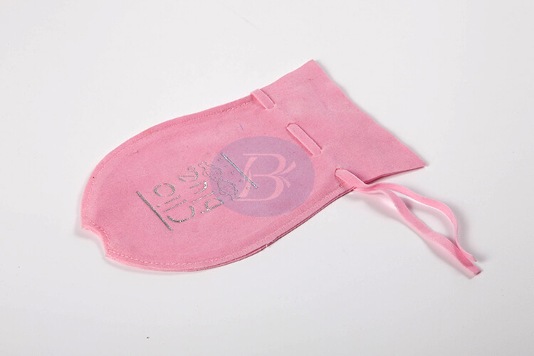 Custom printed velvet pouches