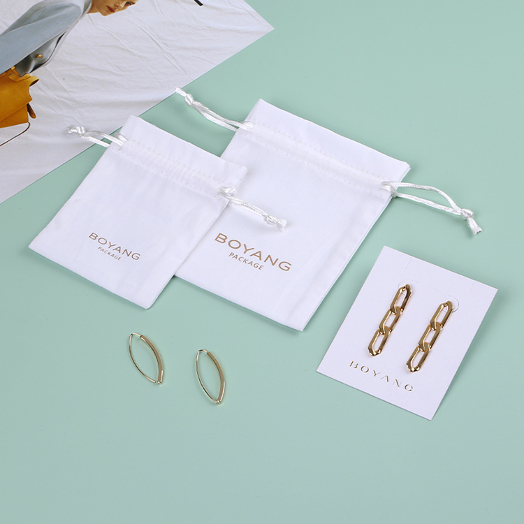 custom cotton drawstring jewelry