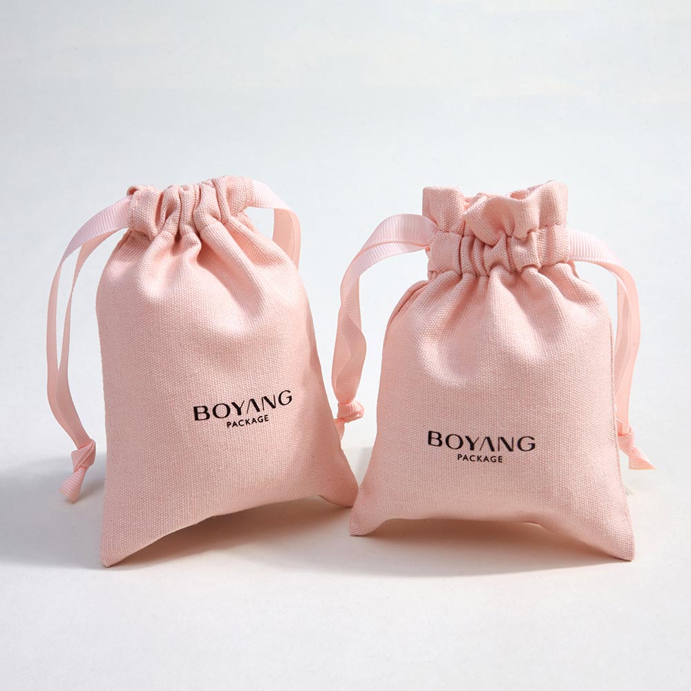 wholesale reusable small cotton gift bag