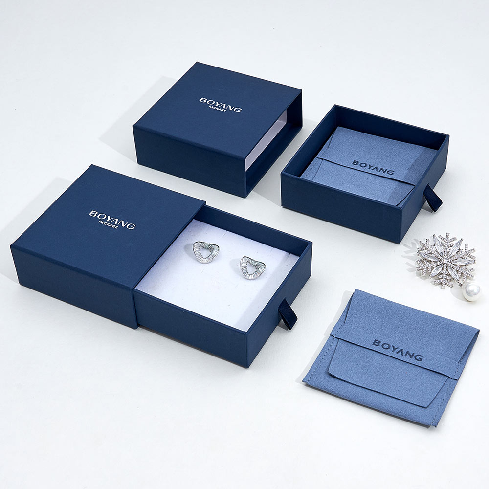 custom slide drawer jewelry gift box
