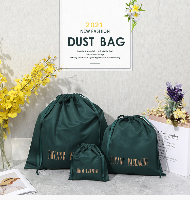Custom satin dust bag