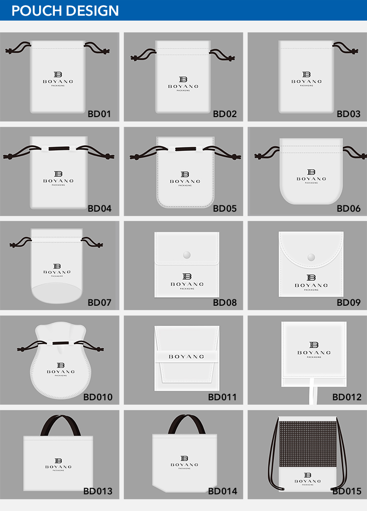 Custom jewelry bags luxury style