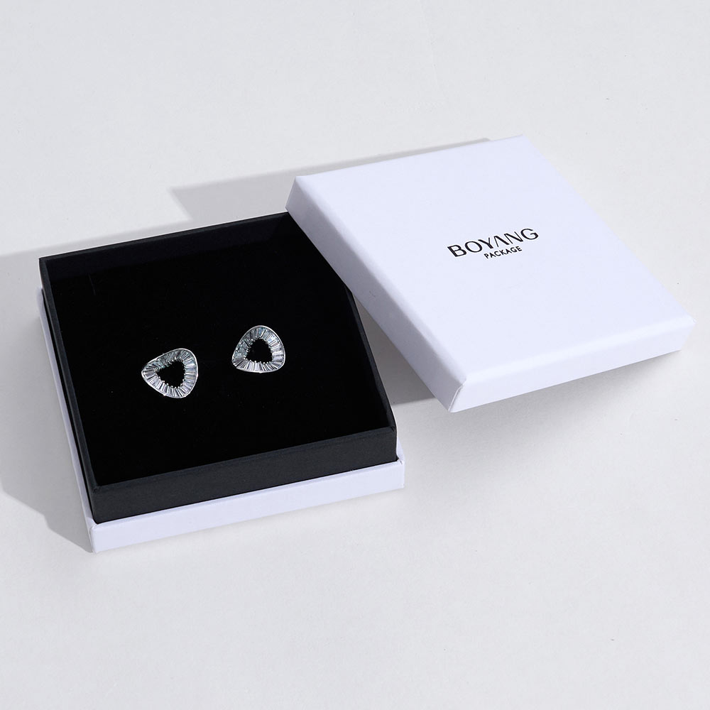custom white jewelry box