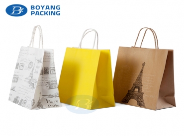 Kraft paper bag production need to pay attention to what details