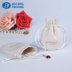Jewelry gift bags wholesale, custom drawstring pouch.
