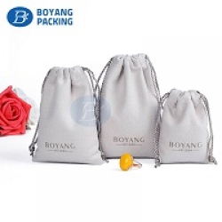 Custom drawstring pouch, Velevt drawstring bags Wholesale