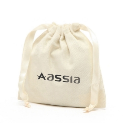 New Design Cotton Dust Bag With Custom Logo Drawstring Pouch