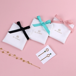 China manufacturer custom logo small luxury dust gift bags custom velvet jewelry pouch