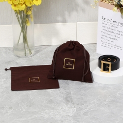 Factory wholesale recycled large velvet shoes dust bag for promotion