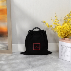 Wholesale Black Large Cotton Custom Drawstring Shoe Packaging pouch Dust Bag Covers for Handbag