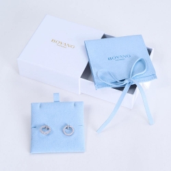 High quality custom microfiber envelop jewelry pouches gift packaging bag with logo