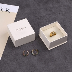 Unique romantic custom logo ring box for proposal