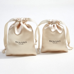 Wholesale mini silk jewellery pouch packaging satin small jewelry bags with logo custom