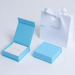 Wholesale Custom Magnetic Closure Luxury Pearl Jewelry Gift Box Packaging Jewellery Paper Boxes
